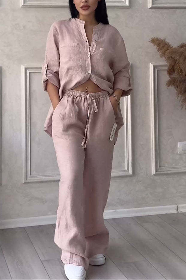 MATCHING MASTER™ | Casual Linen Women's Set - 60% OFF