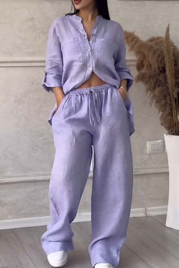 MATCHING MASTER™ | Casual Linen Women's Set - 60% OFF