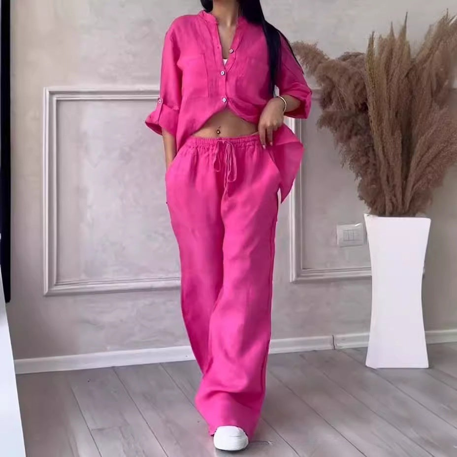MATCHING MASTER™ | Casual Linen Women's Set - 60% OFF